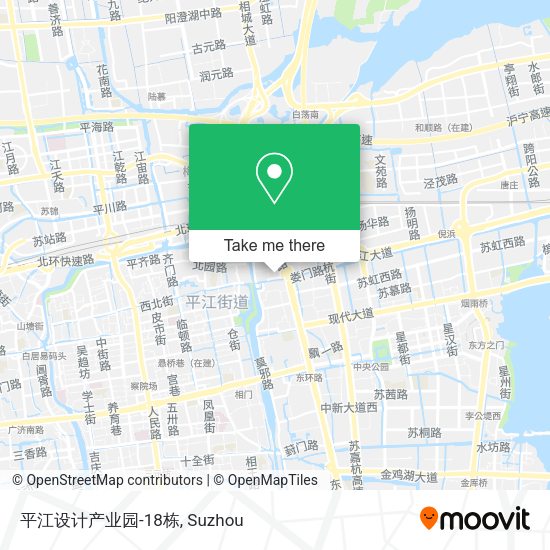 平江设计产业园-18栋 map