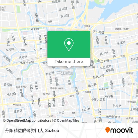 丹阳精益眼镜娄门店 map