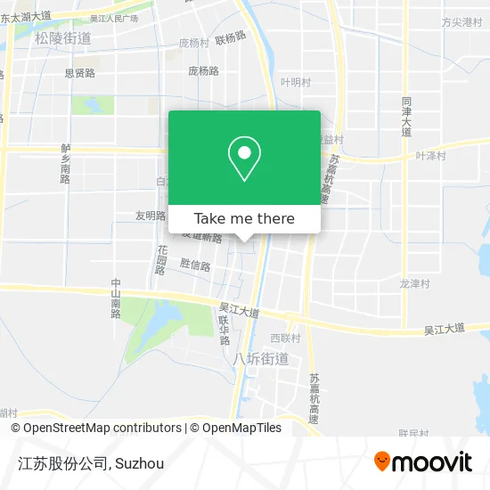 江苏股份公司 map