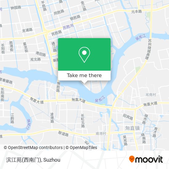 滨江苑(西南门) map