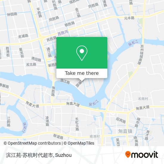 滨江苑-苏杭时代超市 map