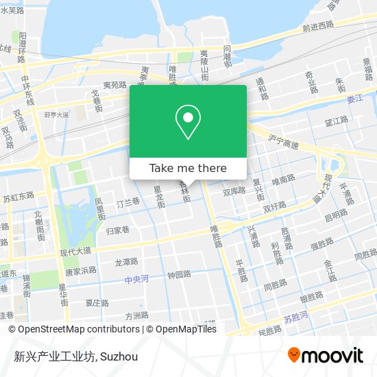 新兴产业工业坊 map