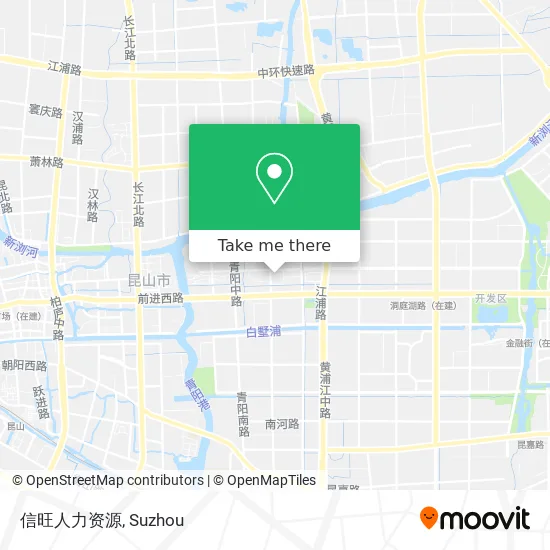 信旺人力资源 map