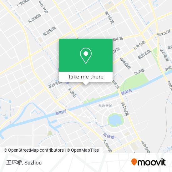 五环桥 map