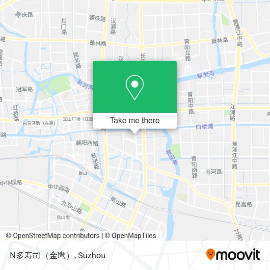 N多寿司（金鹰） map