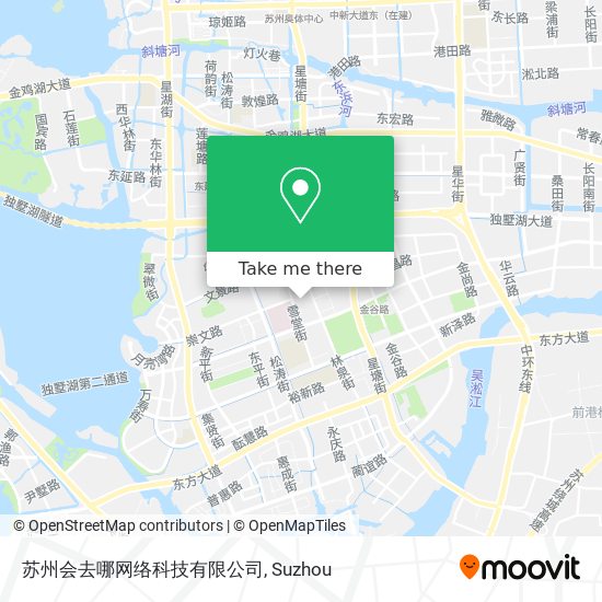 苏州会去哪网络科技有限公司 map