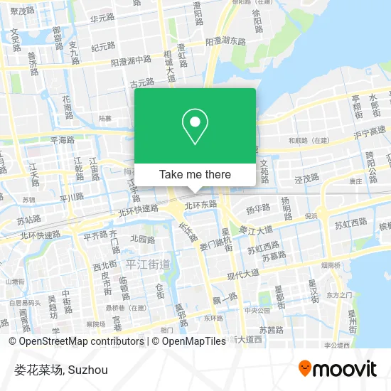 娄花菜场 map