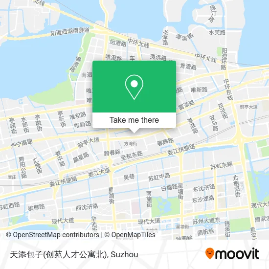 天添包子(创苑人才公寓北) map