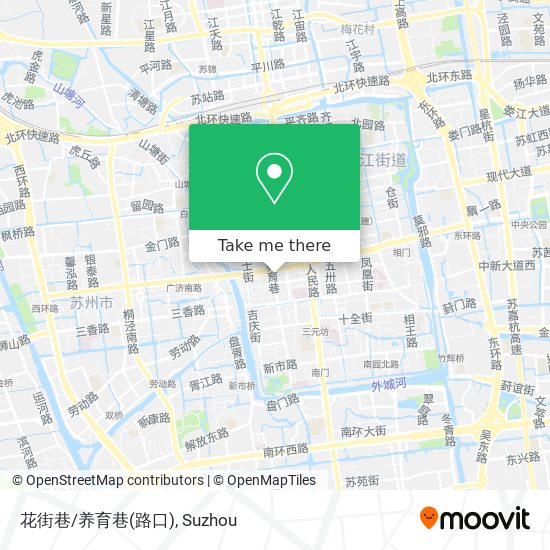 花街巷/养育巷(路口) map