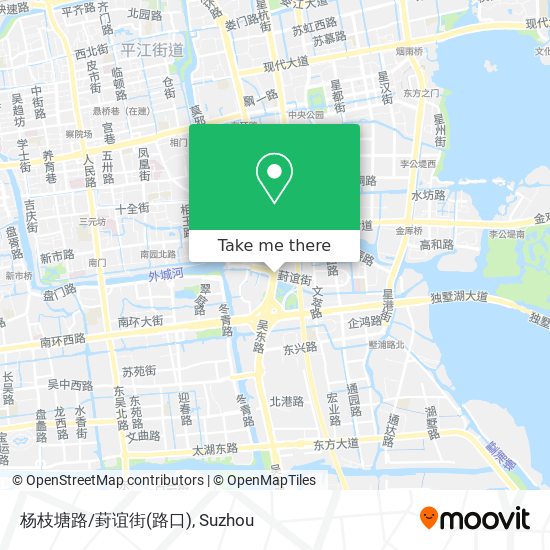 杨枝塘路/葑谊街(路口) map