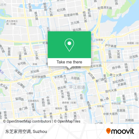 东芝家用空调 map