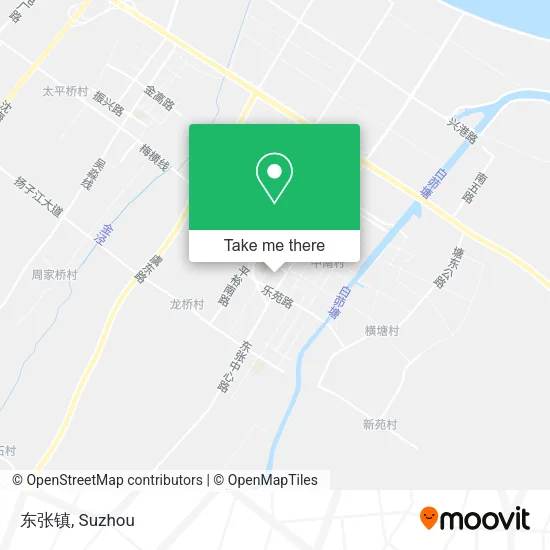 东张镇 map