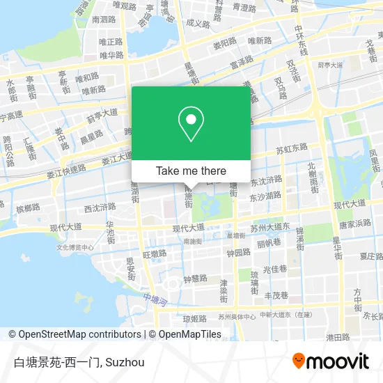 白塘景苑-西一门 map