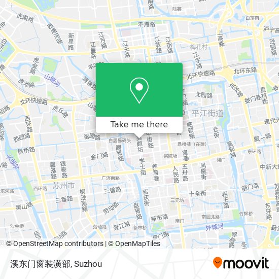 溪东门窗装潢部 map