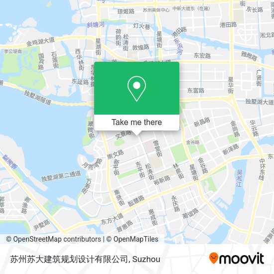苏州苏大建筑规划设计有限公司 map