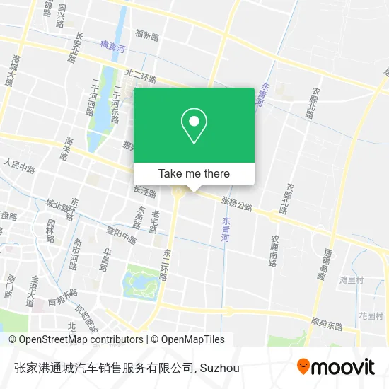 张家港通城汽车销售服务有限公司 map