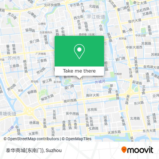 泰华商城(东南门) map