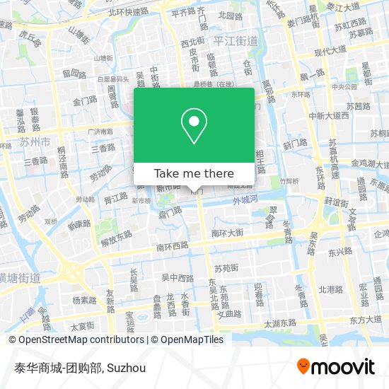 泰华商城-团购部 map