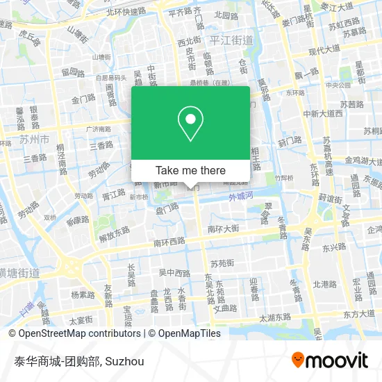 泰华商城-团购部 map