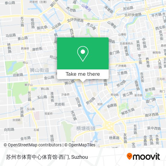 苏州市体育中心体育馆-西门 map