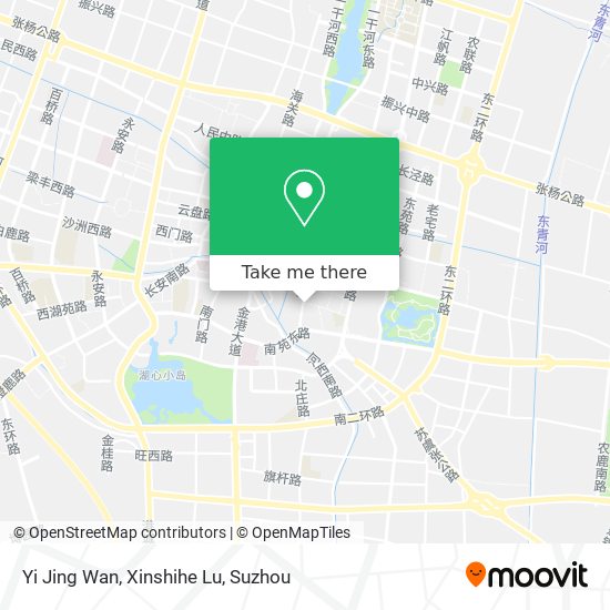 Yi Jing Wan, Xinshihe Lu map