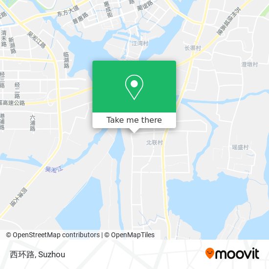 西环路 map