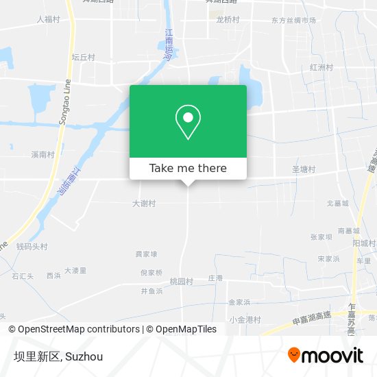 坝里新区 map