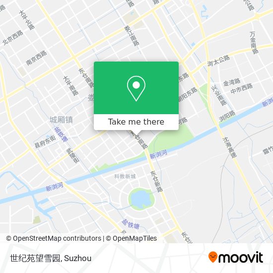 世纪苑望雪园 map