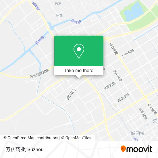 万庆药业 map