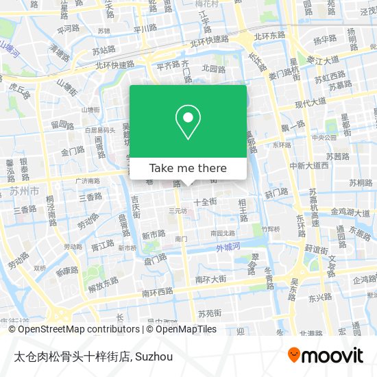 太仓肉松骨头十梓街店 map