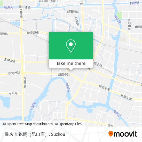 跑火奔跑蟹（昆山店） map