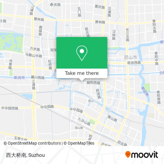 西大桥南 map