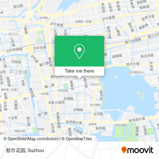 都市花园 map
