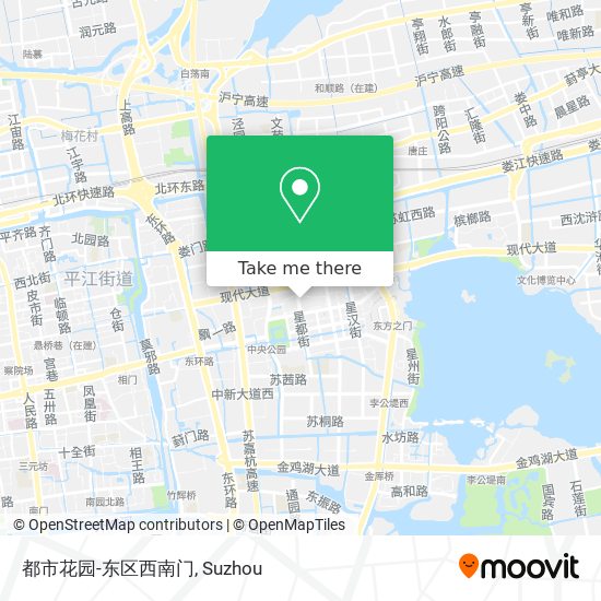 都市花园-东区西南门 map