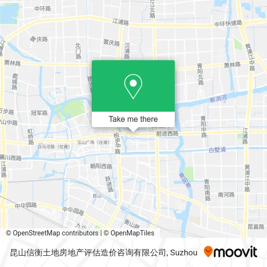 昆山信衡土地房地产评估造价咨询有限公司 map