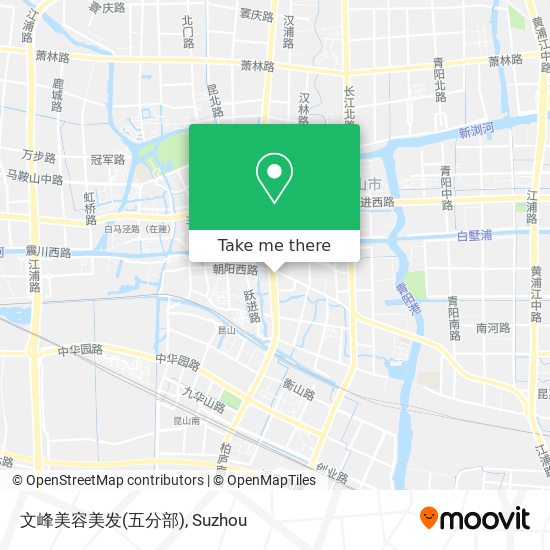 文峰美容美发(五分部) map