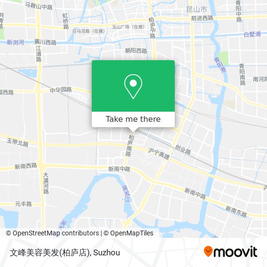 文峰美容美发(柏庐店) map