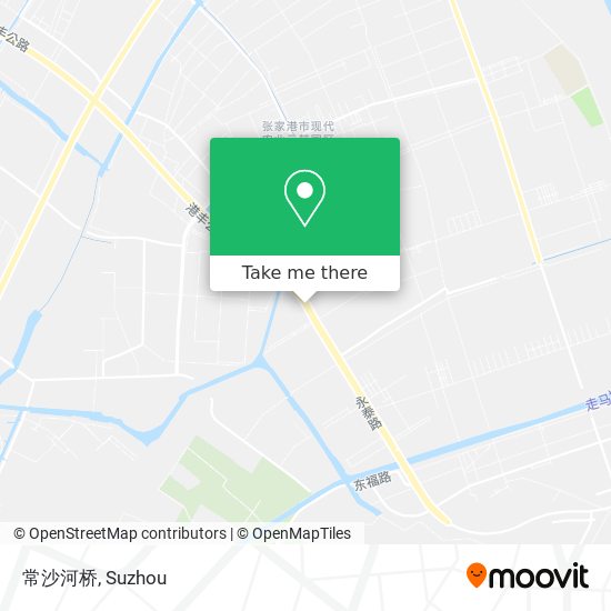 常沙河桥 map