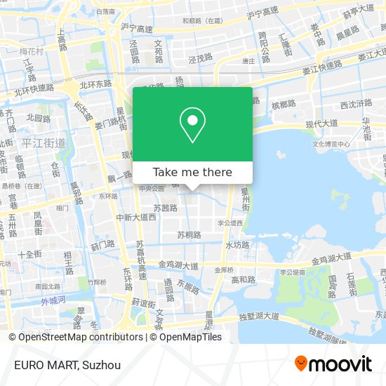EURO MART map