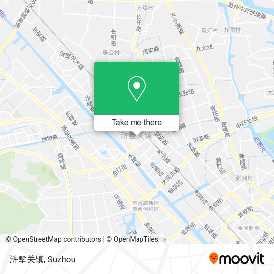 浒墅关镇 map