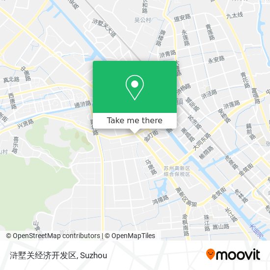 浒墅关经济开发区 map