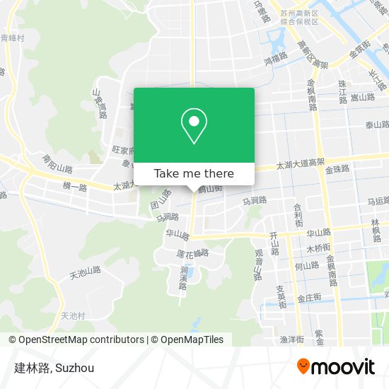 建林路 map