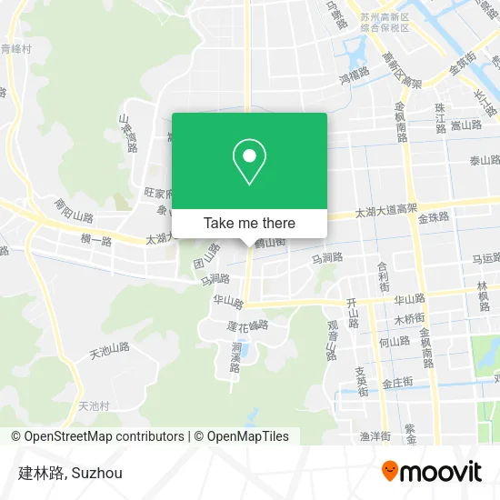 建林路 map