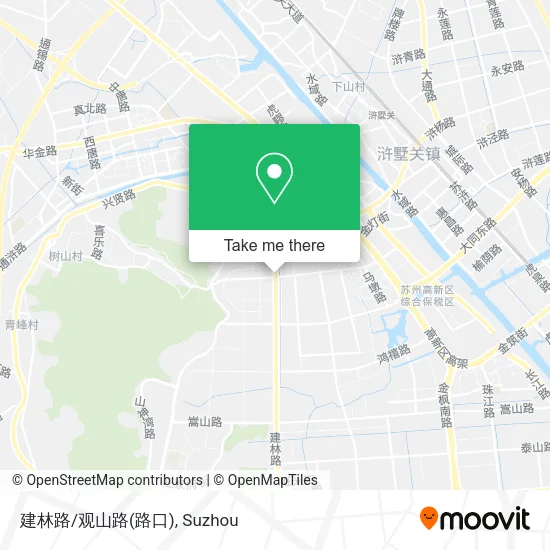 建林路/观山路(路口) map