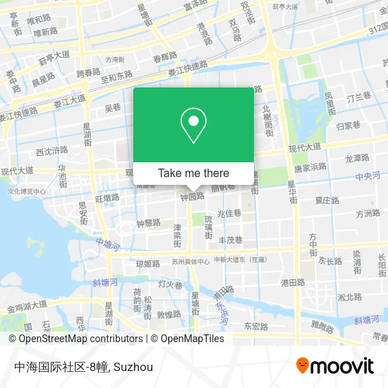 中海国际社区-8幢 map