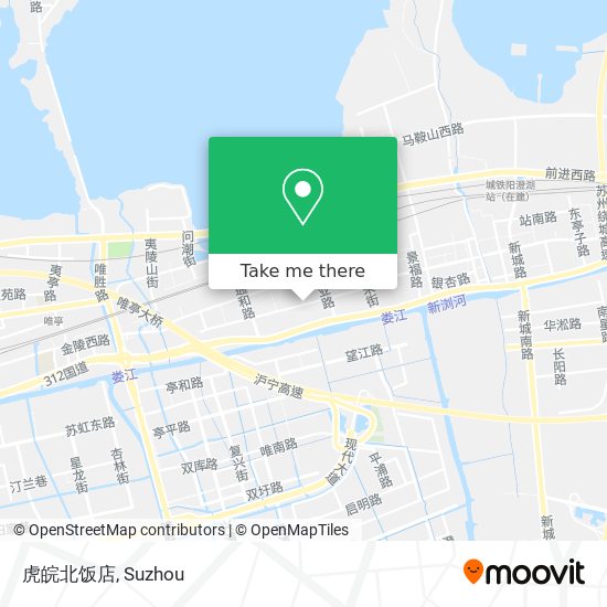 虎皖北饭店 map