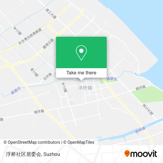 浮桥社区居委会 map