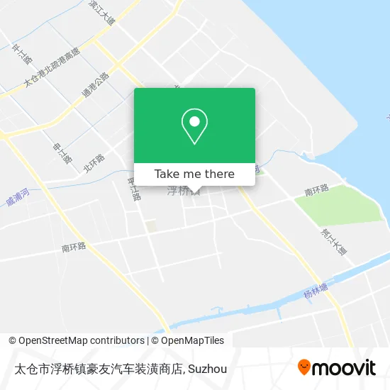 太仓市浮桥镇豪友汽车装潢商店 map