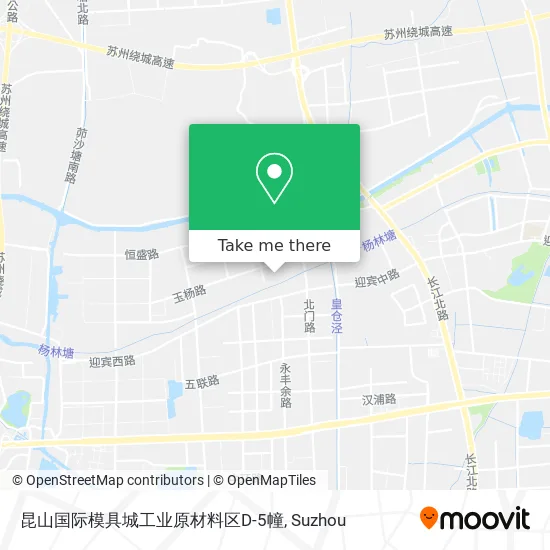 昆山国际模具城工业原材料区D-5幢 map