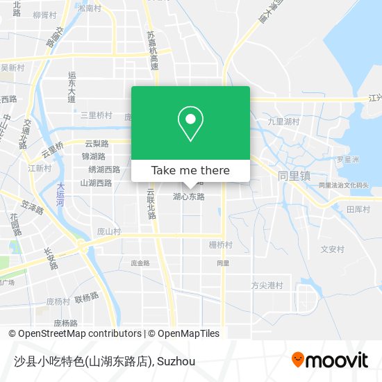 沙县小吃特色(山湖东路店) map